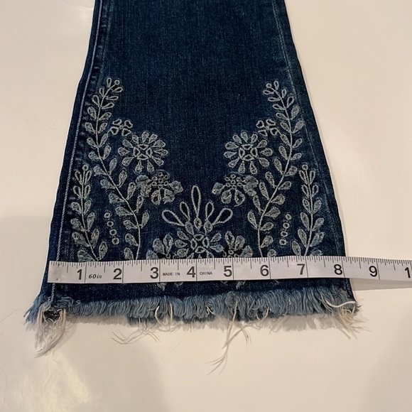 Rag & Bone Jean 10 Inch Crop Flare Size 25 - Picture 7 of 16